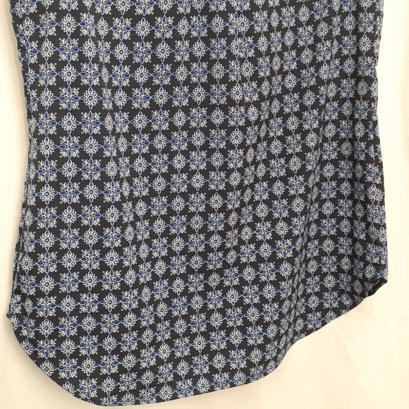 Croft & Barrow Navy Blue Sleeveless Blouse Top Women's Small Shirt - Picture 7 of 10